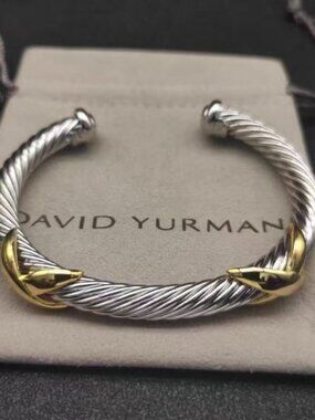 David Yurman Two-Tone X Bracelet